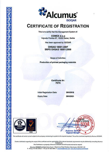 ohsas sertifikat